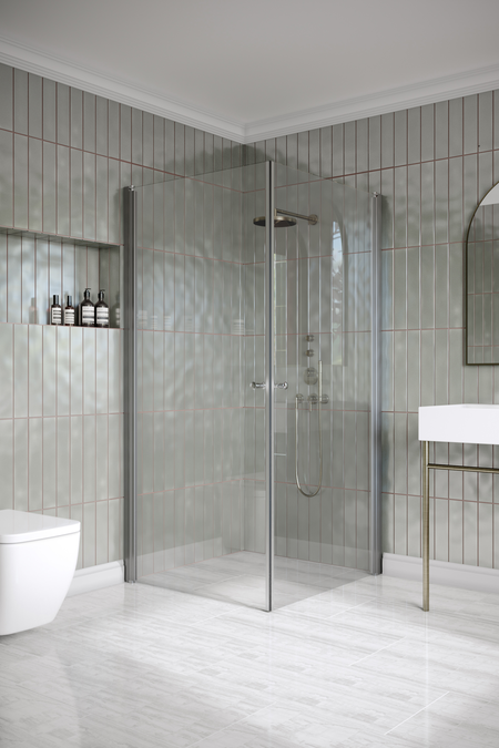 Shower enclosure with hinged doors Classic 148 (102x102)