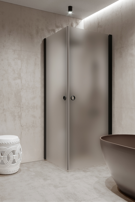 Suihkunurkka kääntyvillä ovilla Forma 372