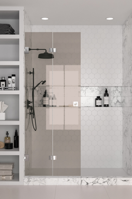 Vikbar duschvägg Vetro 513