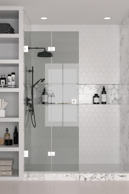 Vikbar duschvägg Vetro 513