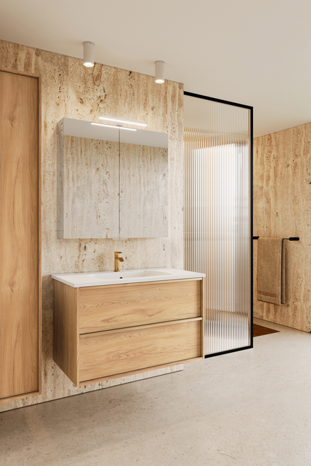 Allaskaluste keraamisella tasoaltaalla Casa H01