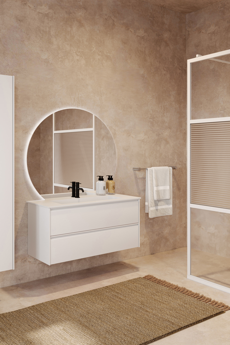 Allaskaluste Corian tasoaltaalla Luna L04