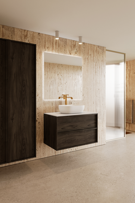 Allaskaluste ovaalilla malja-altaalla Casa H12