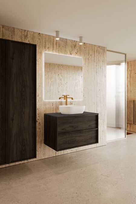 Allaskaluste ovaalilla malja-altaalla Casa H12