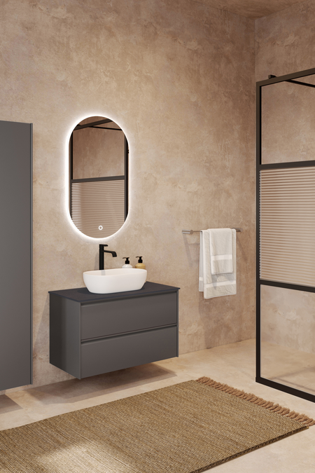 Allaskaluste ovaalilla malja-altaalla Luna L12