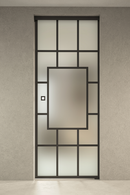 pocket door with soft closing mechanism Inne P1S Shanghai