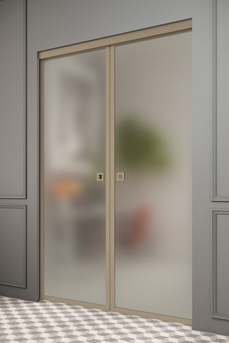 Pocketdoor pariovet soft closing -mekanismilla Inne P2N New York