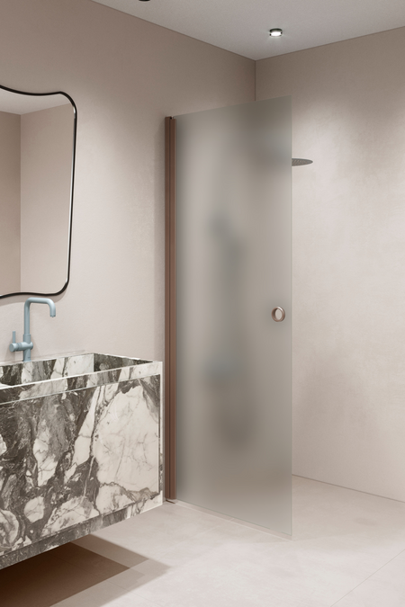 Hinged shower door Forma 302